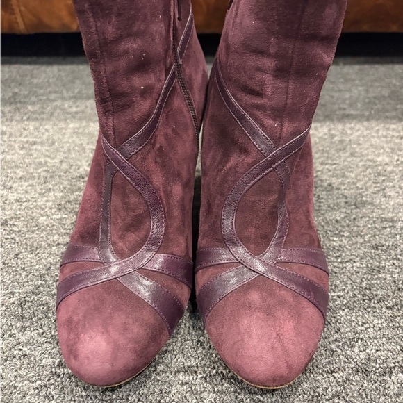 Chie Mihara Suede Boots -Super Rare - Picture 2 of 5